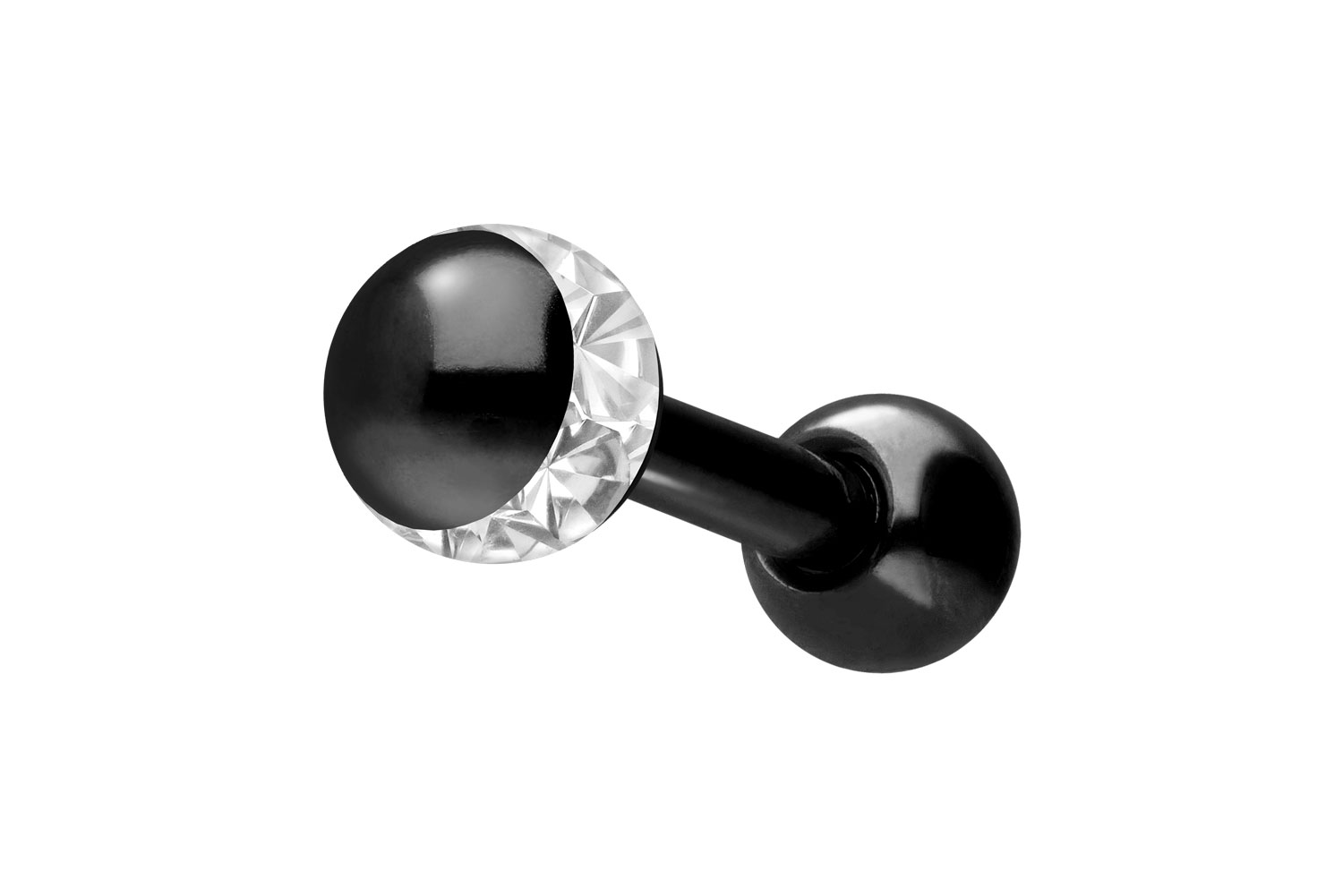 Chirurgenstahl Ohrpiercing EPOXY-RING-KUGEL